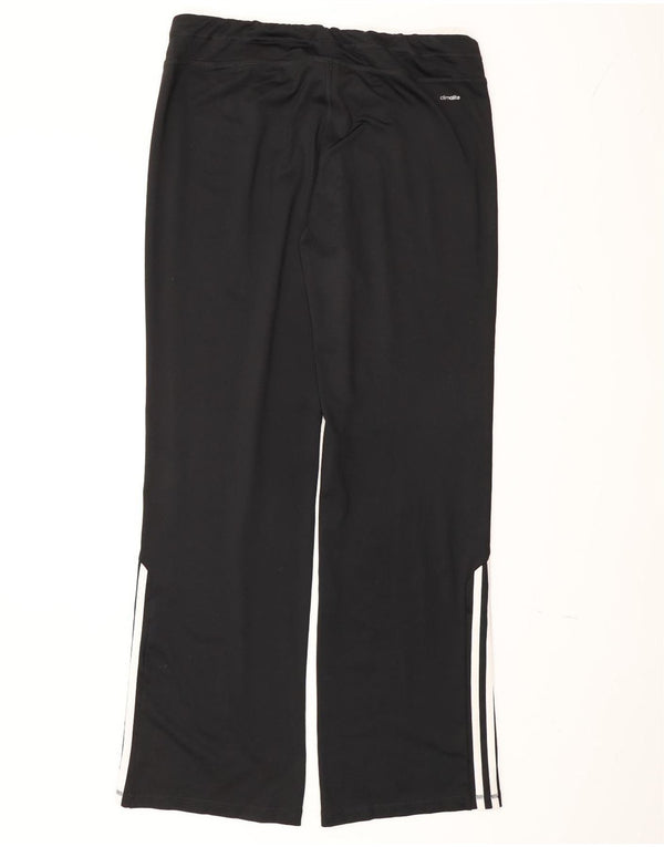 Calça Adidas Climalite Feminina UK 16/18 Grande Poliéster Preto