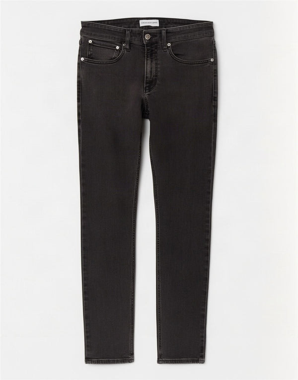 Calça jeans skinny masculina Calvin Klein W32 L32 algodão cinza