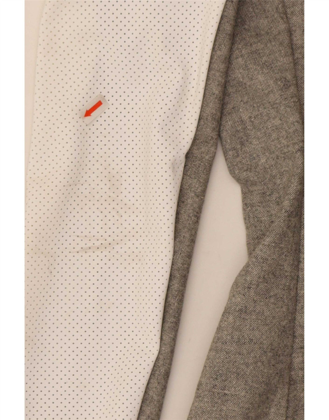 Jaqueta Bomber Adidas Feminina UK 12/14 Cinza Médio Colourblock Lã