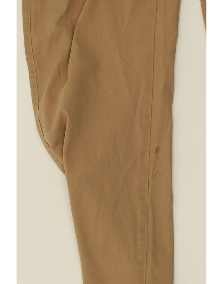 EDDIE BAUER Mens Straight Chino Trousers W35 L32 Brown Cotton Vintage Eddie Bauer and Second-Hand Eddie Bauer from Messina Hembry 