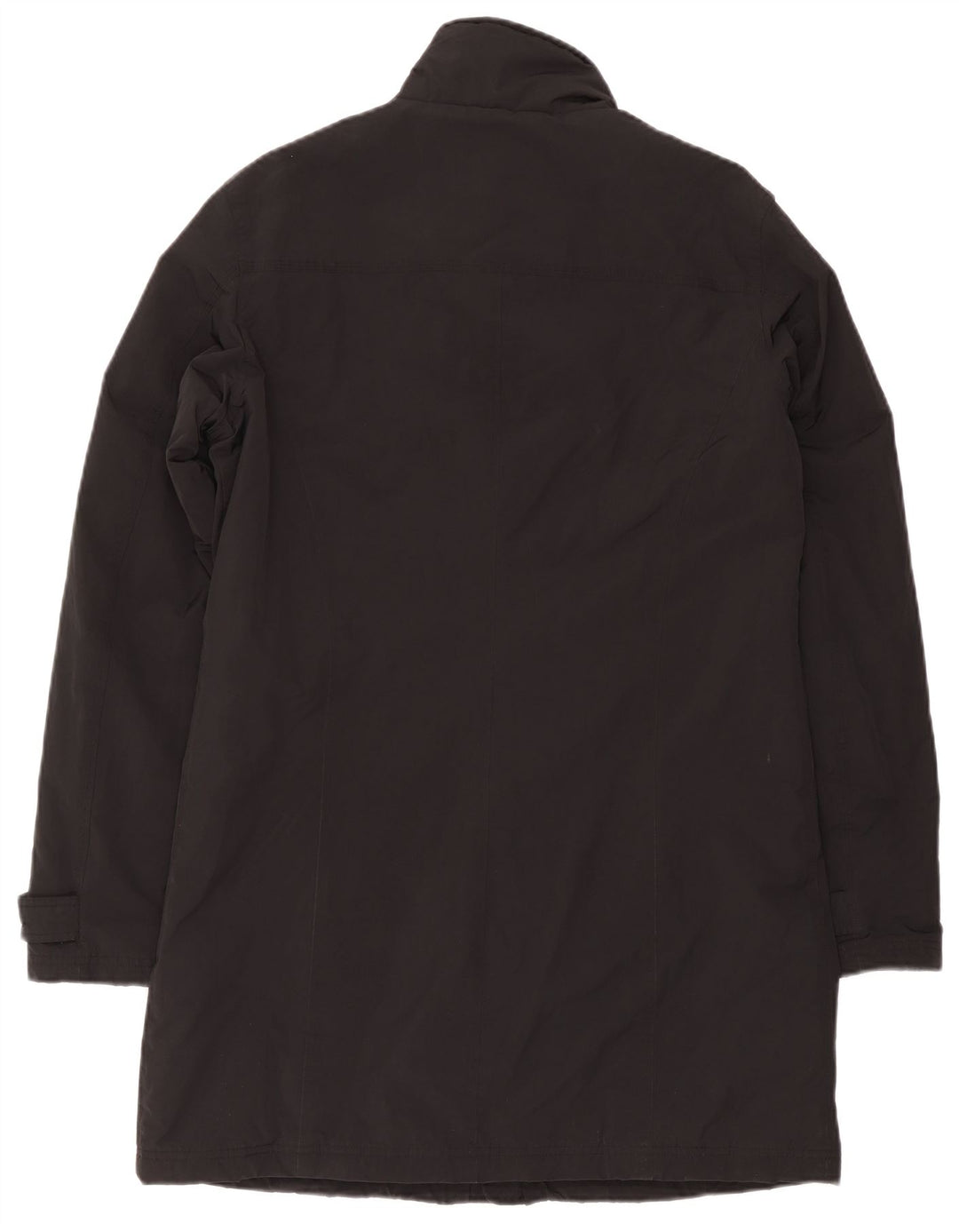 Casaco acolchoado militar feminino Bomboogie UK 14 grande poliéster preto