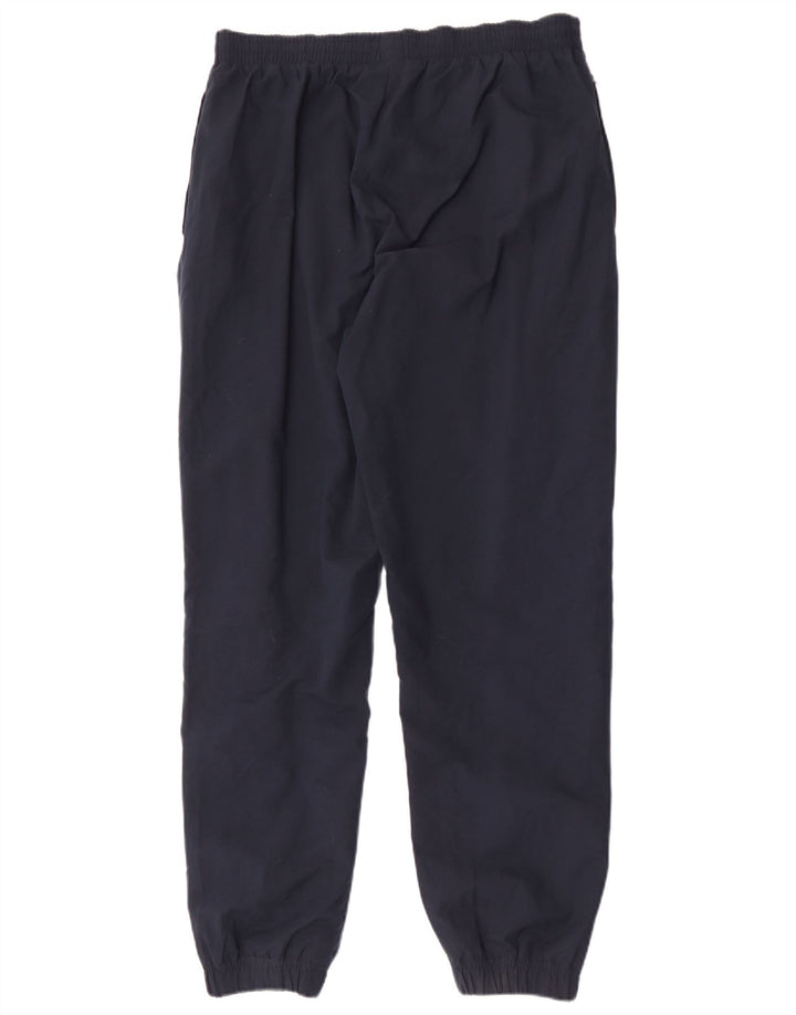 REEBOK Mens Calças de treino Joggers Médio Azul Marinho Poliéster