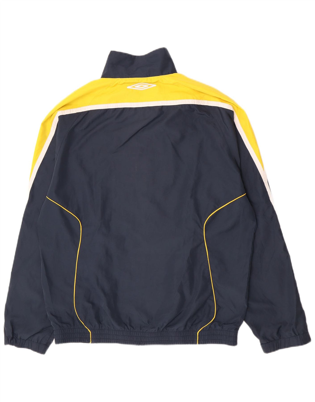 Jaqueta masculina de agasalho Umbro XL azul marinho Colourblock poliéster