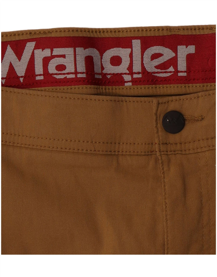 Calça Wrangler Mens Caminhada Cargo W42 L31 Bege