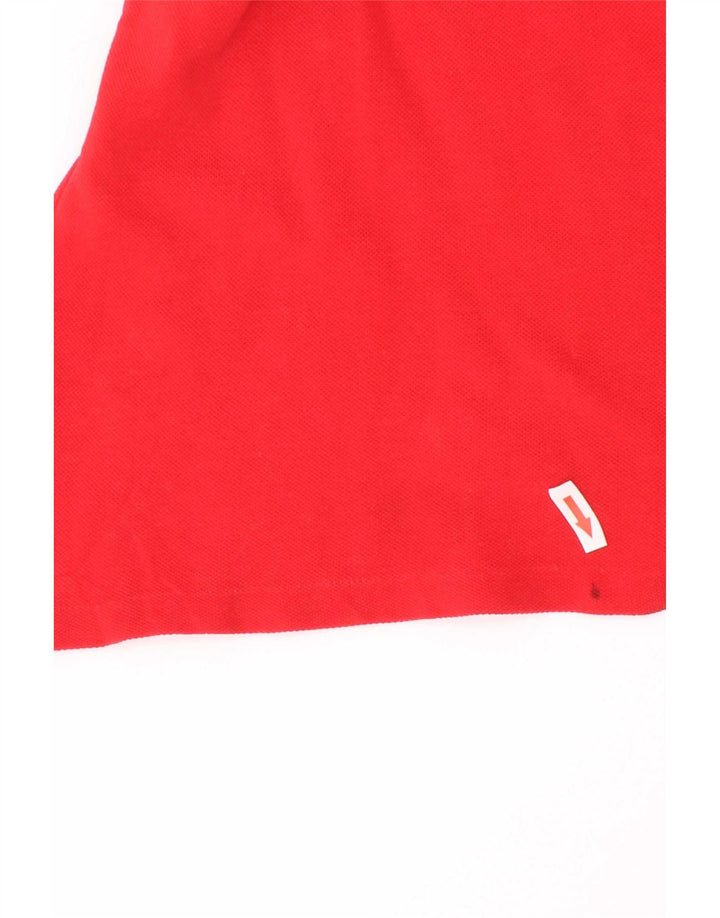 Pólo Lacoste Menino 13-14 Anos Vermelho Algodão