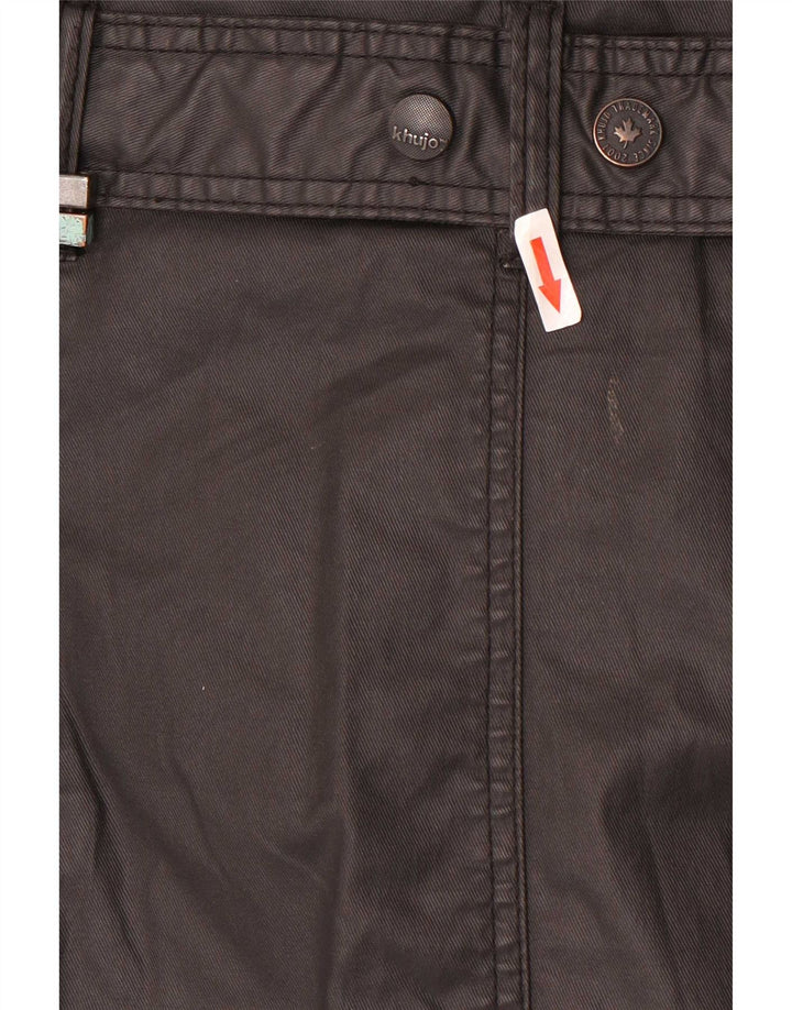 Casaco impermeável feminino KHUJO UK 18 XL poliéster preto