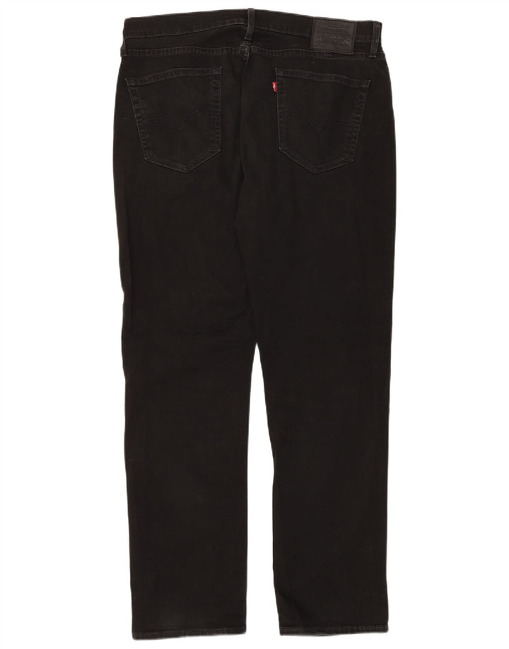 Jeans retos masculinos LEVI'S W36 L32 algodão preto