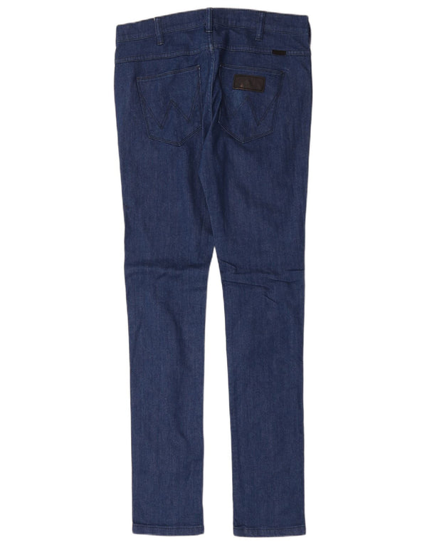 Wrangler Womens Stranglers Jeans Skinny W32 L33 Azul