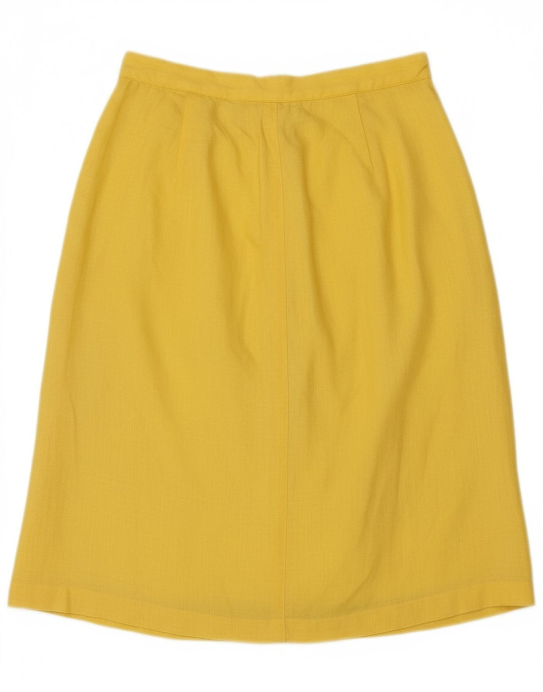 Saia reta feminina VINTAGE W23 2XS amarela