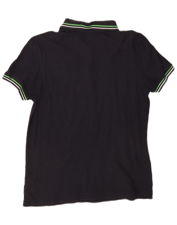 Camisa polo masculina Lotto médio algodão azul marinho