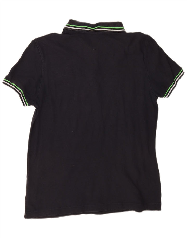 Camisa polo masculina Lotto médio algodão azul marinho