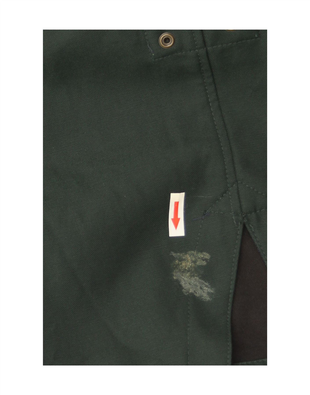 Jaqueta Parka masculina Zara com capuz UK 36 pequena verde