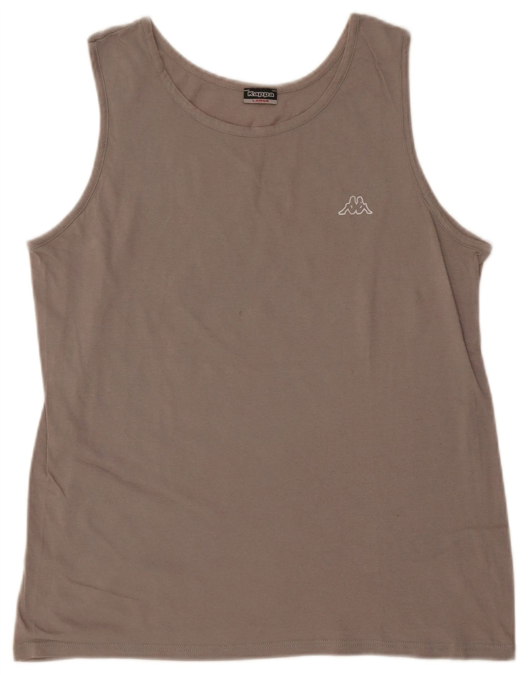 Top colete feminino Kappa UK 16 grande cinza