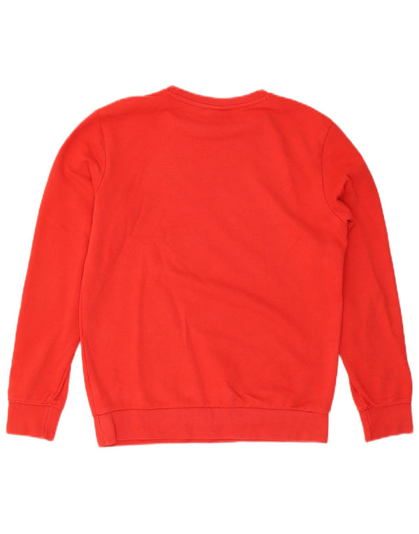 Champion Boys Graphic Suéter Jumper 13-14 Anos XL Vermelho Algodão