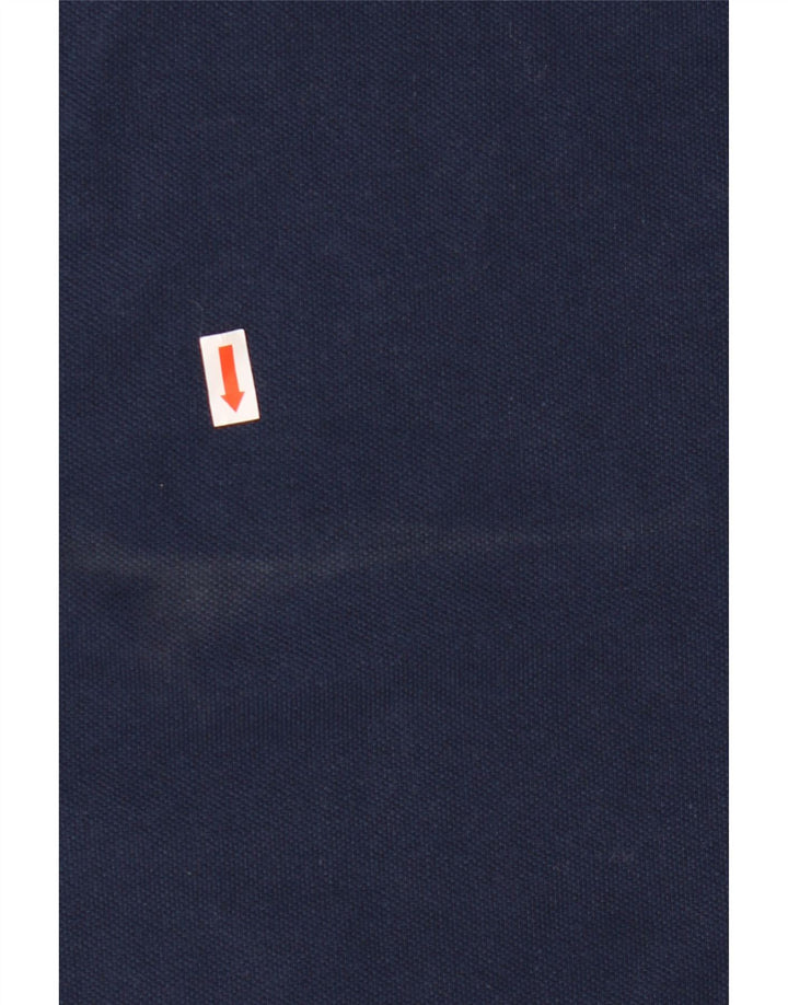 Camisa polo masculina Levi's Standard média azul marinho algodão