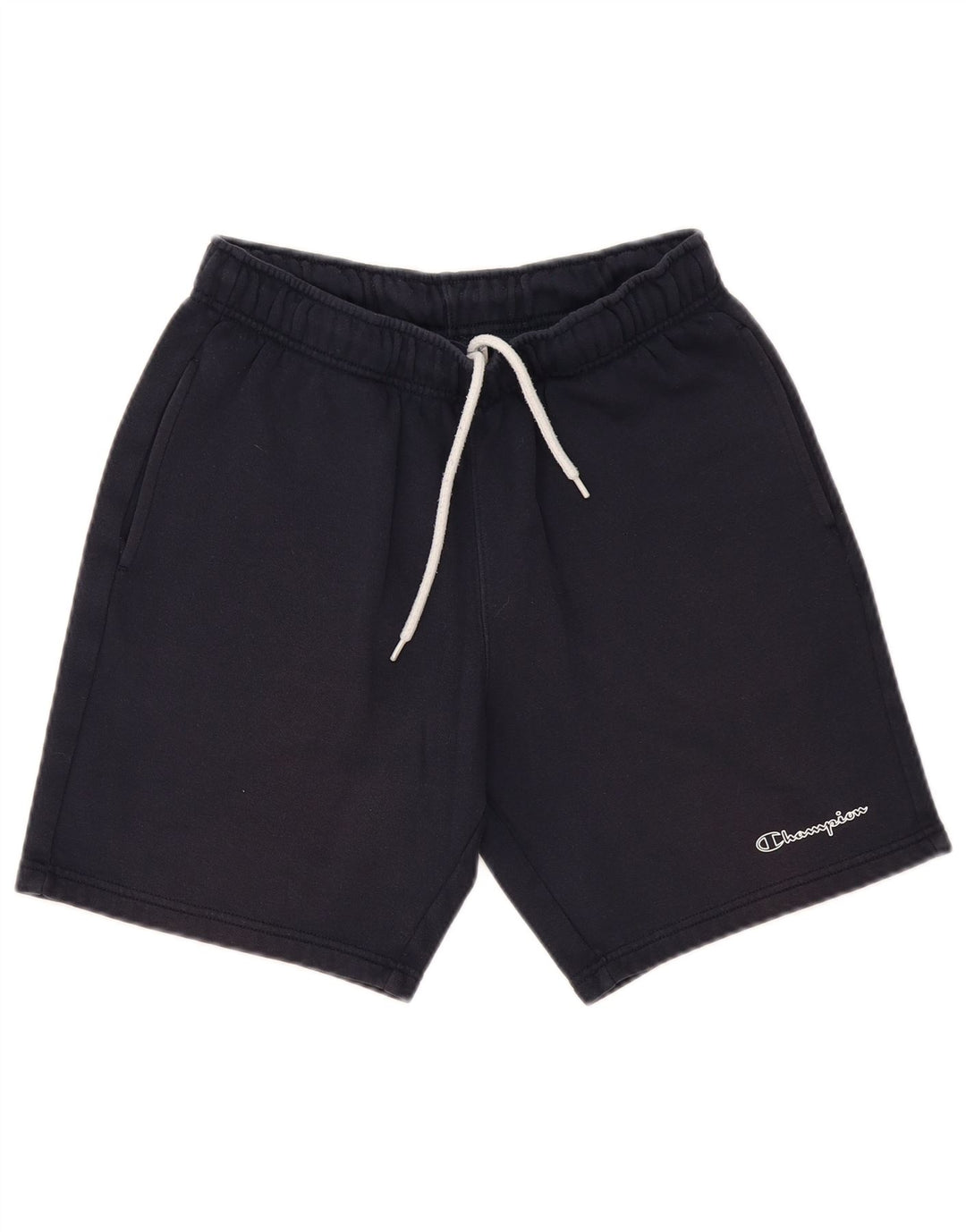 Shorts esportivos masculinos CHAMPION médio algodão azul marinho