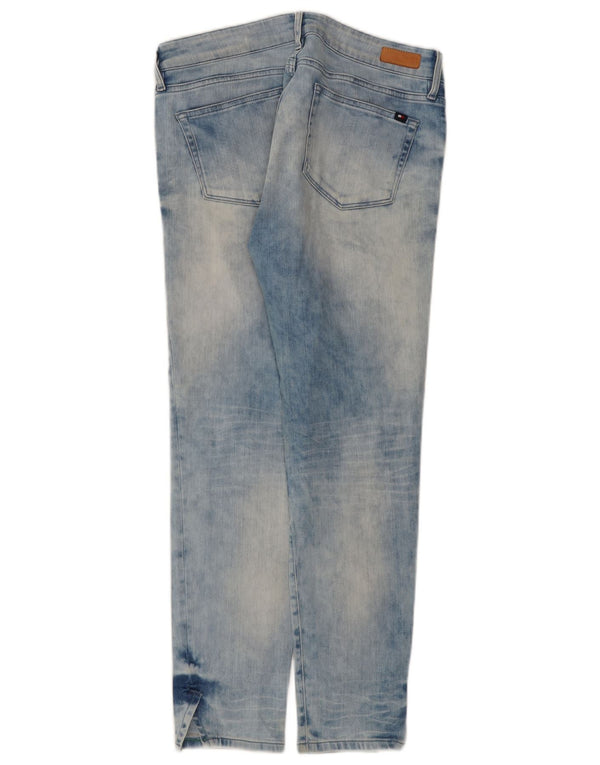Tommy Hilfiger Feminino Venice RW Skinny Jeans W30 L27 Azul Algodão