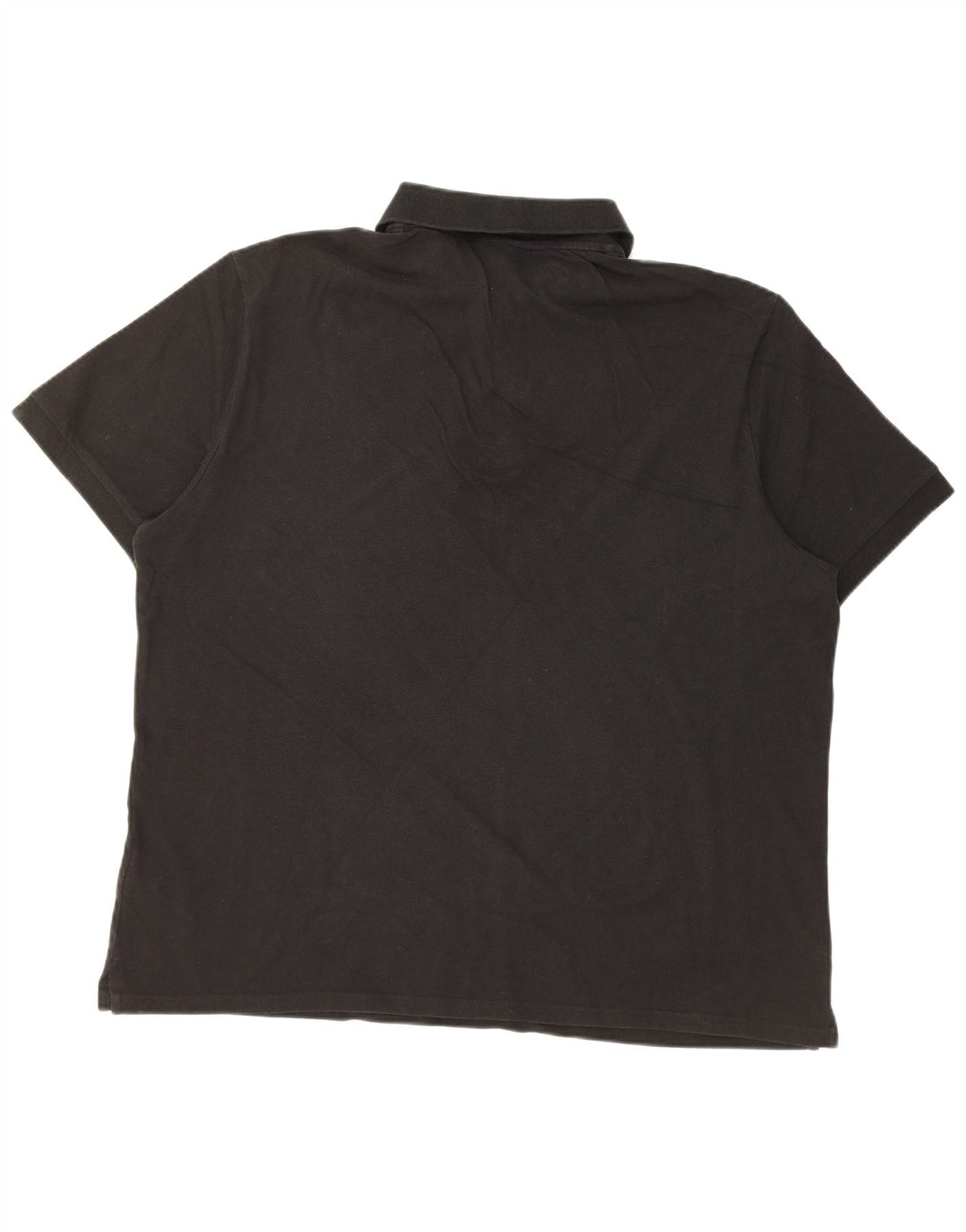 Camisa polo masculina TRUSSARDI JEANS 3XL algodão preto