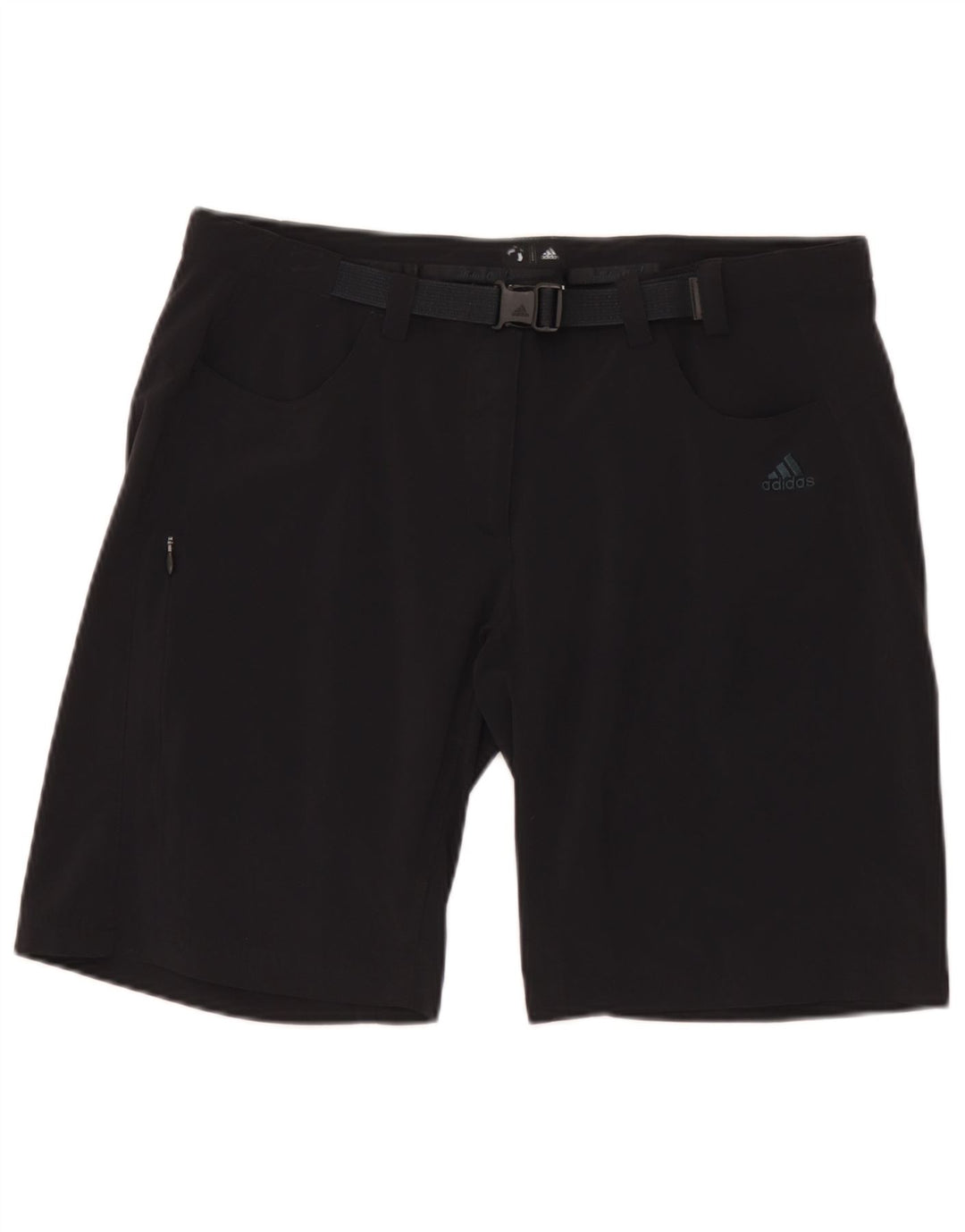 Shorts Cargo Adidas Feminino Reino Unido 16 Grande W34 Preto Nylon
