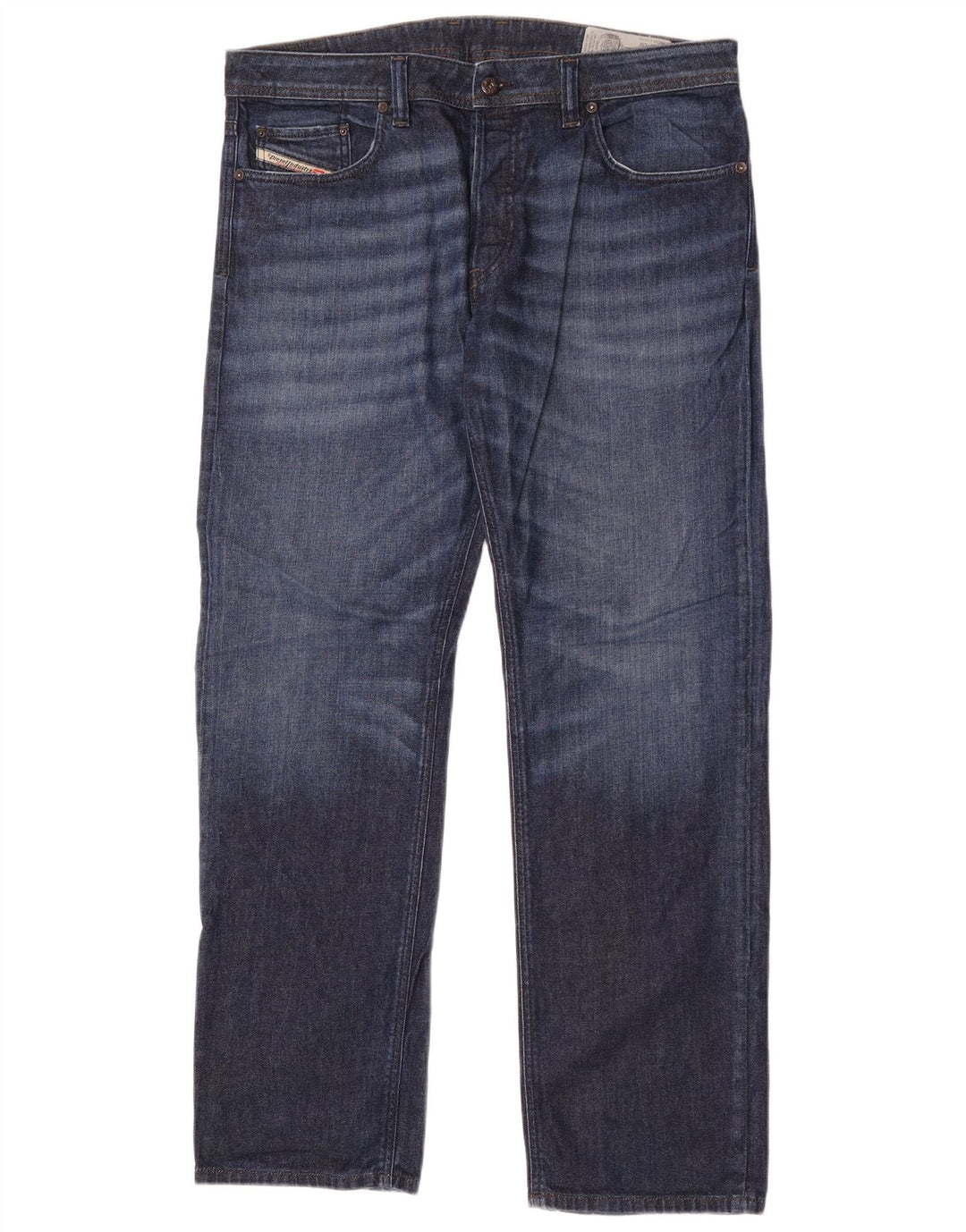 Jeans retos masculinos Diesel W36 L32 algodão azul