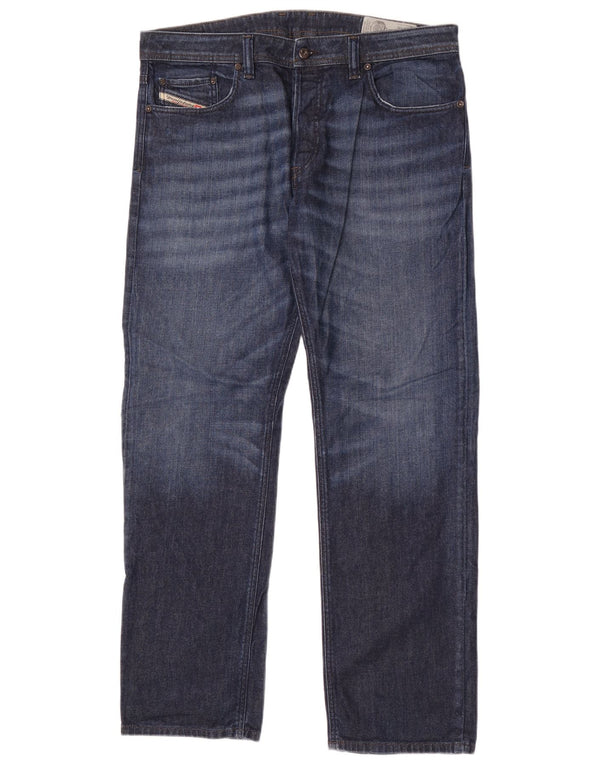 Jeans retos masculinos Diesel W36 L32 algodão azul