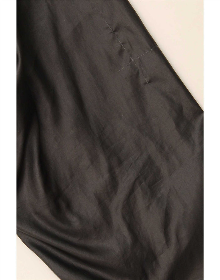Casaco de treino masculino vintage grande algodão colorblock preto