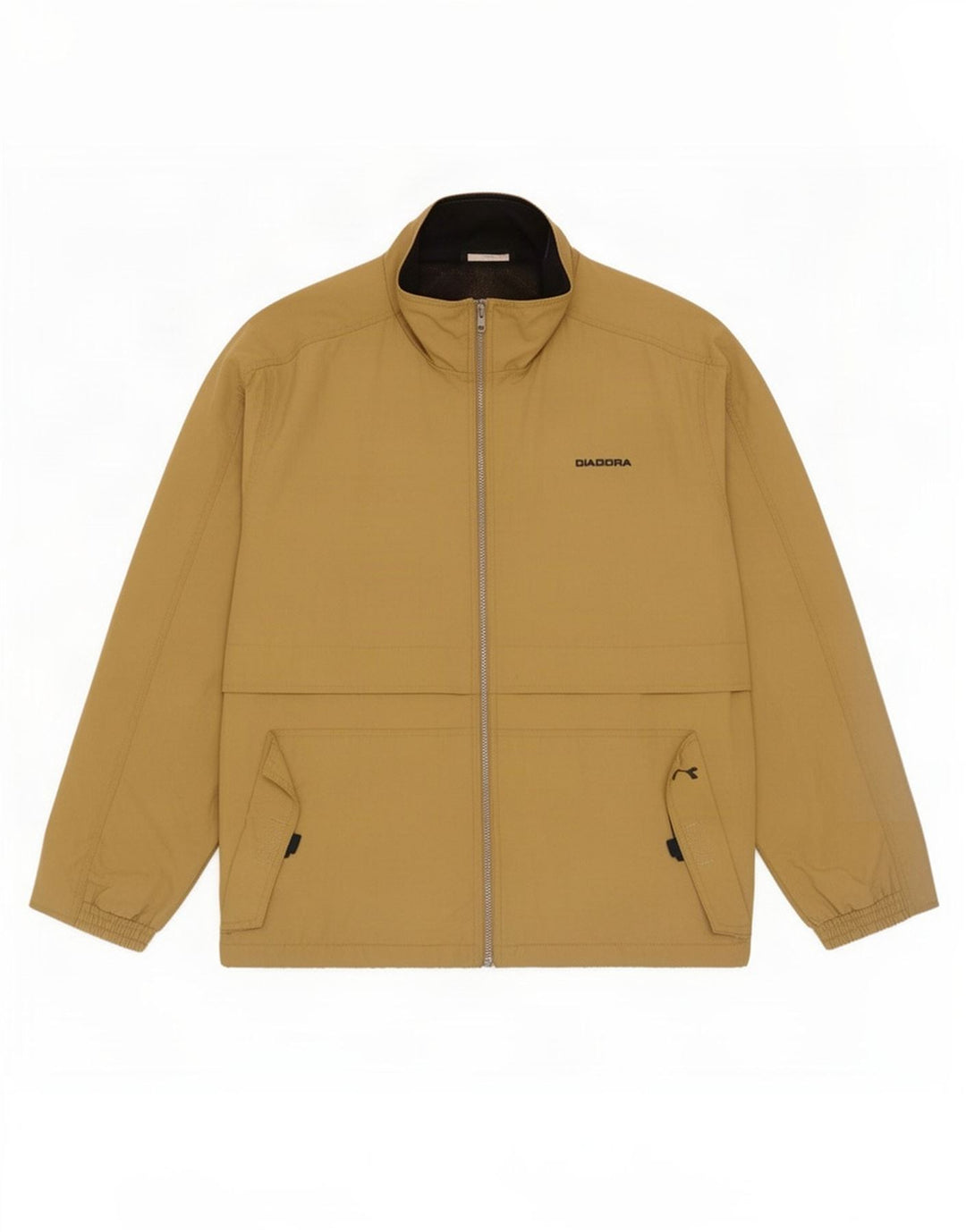 Jaqueta de chuva masculina Diadora UK 40 grande bege
