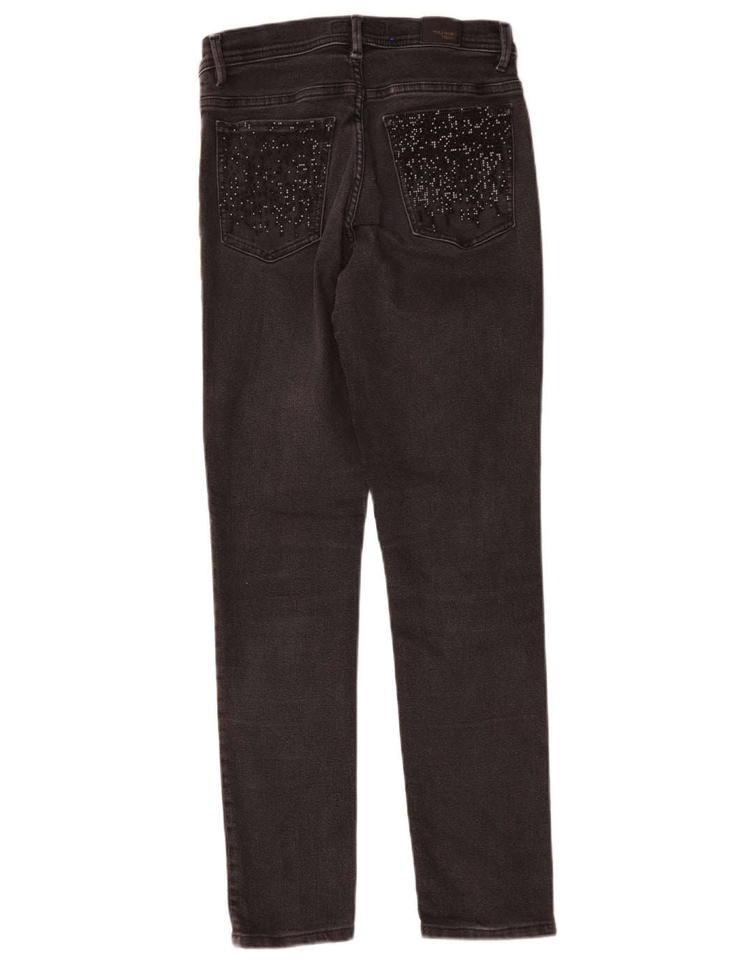 Trussardi Jeans Slim Feminino W27 L27 Algodão Cinza