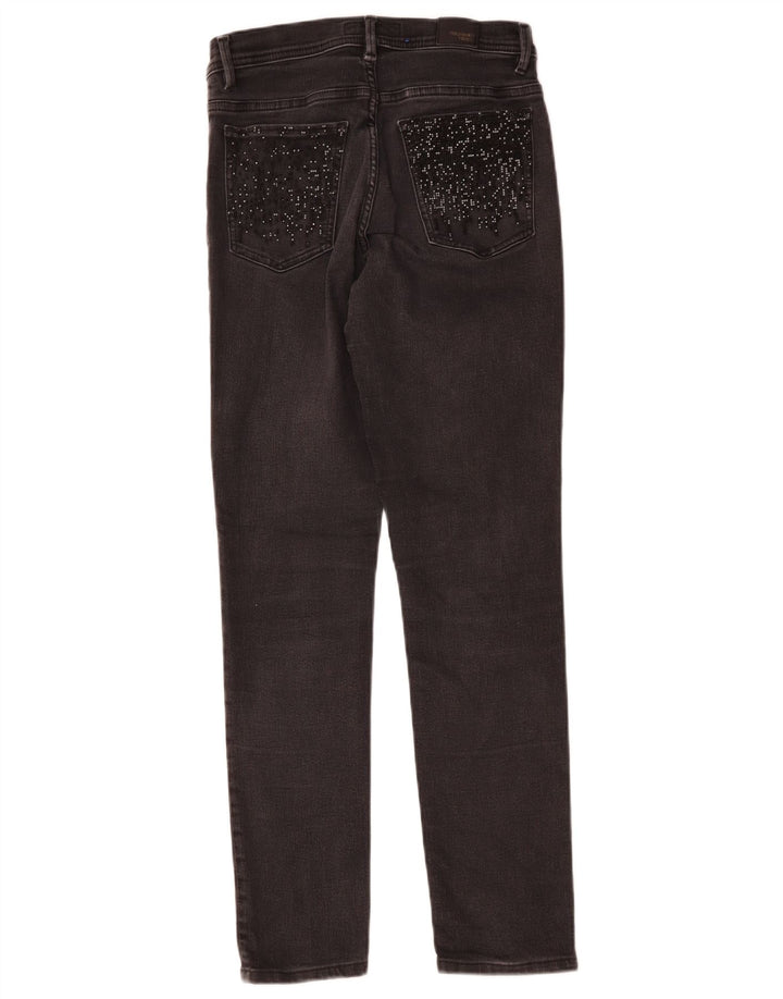 Trussardi Jeans Slim Feminino W27 L27 Algodão Cinza
