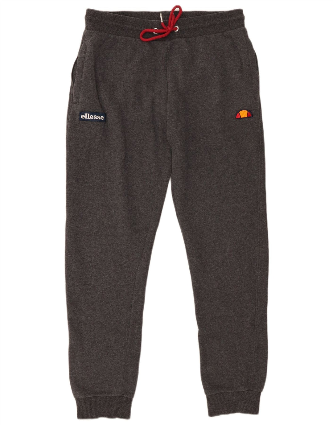 Calça de treino masculina ELLESSE joggers algodão cinza médio