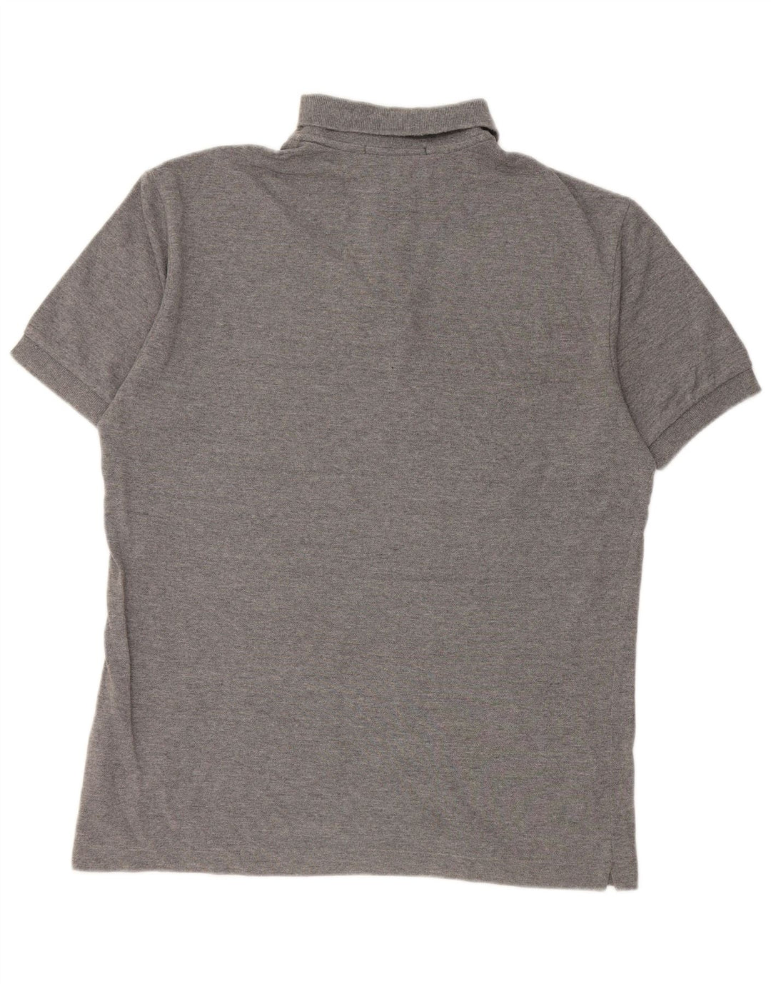 Camisa pólo masculina Henry Cottons pequena cinza algodão