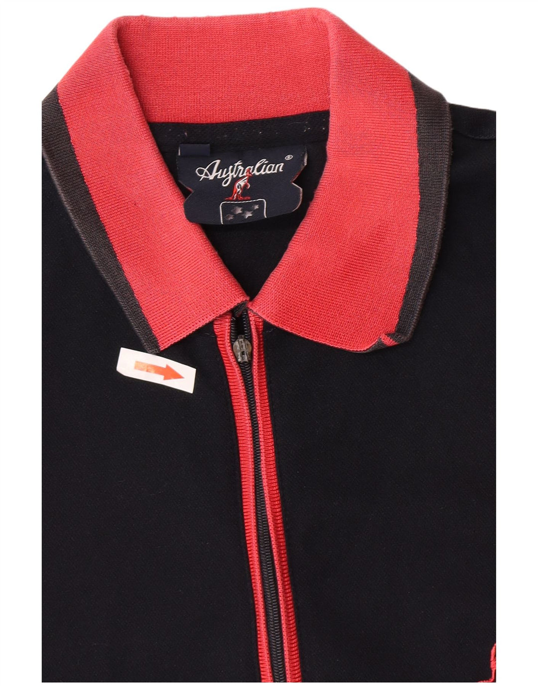 Camisa polo masculina de rugby AUSTRALIAN L'ALPINA IT 50 poliéster preto médio