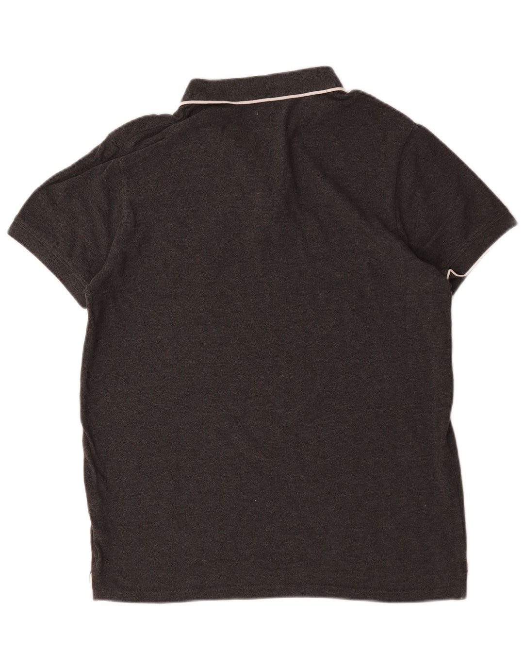 Camisa polo masculina Jack Wills grande algodão cinza