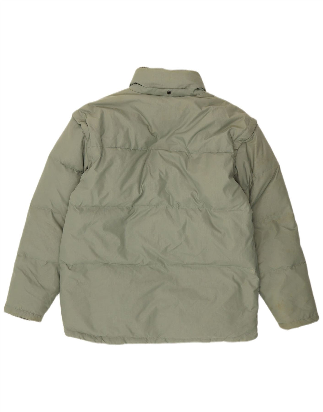 Jaqueta acolchoada masculina FILA UK 40 grande poliamida verde