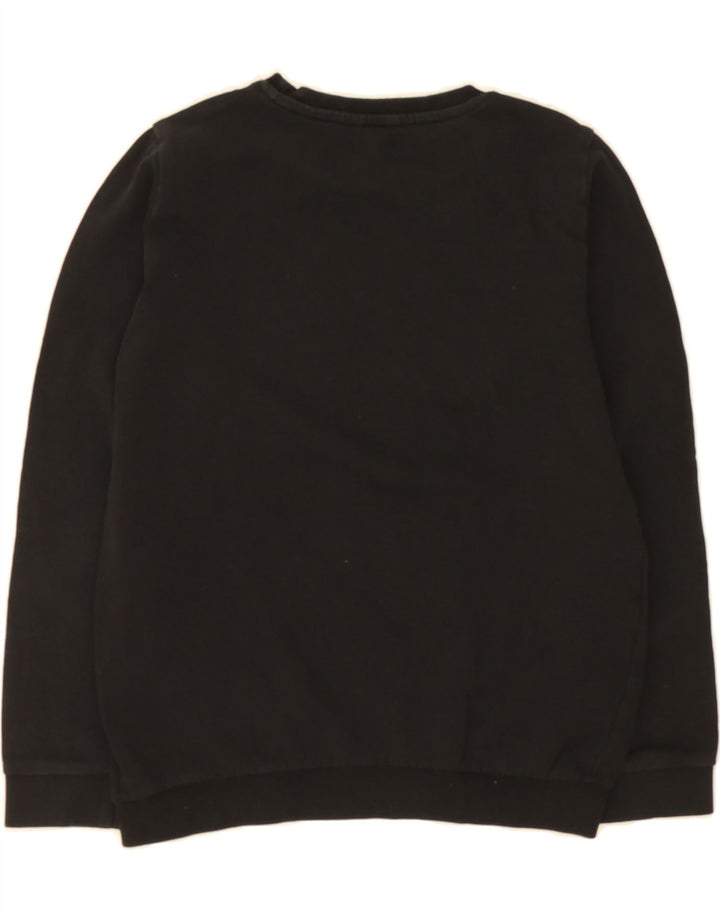 GUESS Girls Graphic Sweatshirt Jumper 11-12 Years Black Cotton Vintage Guess and Second-Hand Guess from Messina Hembry 