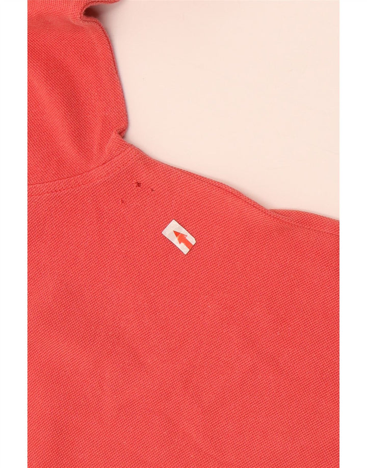 Camisa polo masculina de manga comprida Invicta grande algodão vermelho