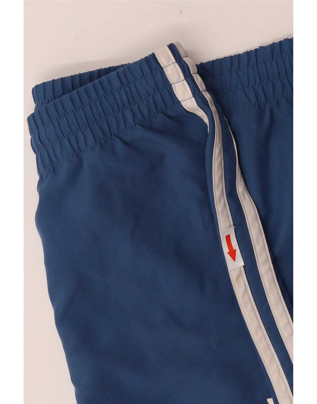 Shorts esportivos masculinos Adidas grande poliéster azul
