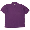 SPALDING Mens Polo Shirt XL Purple Cotton