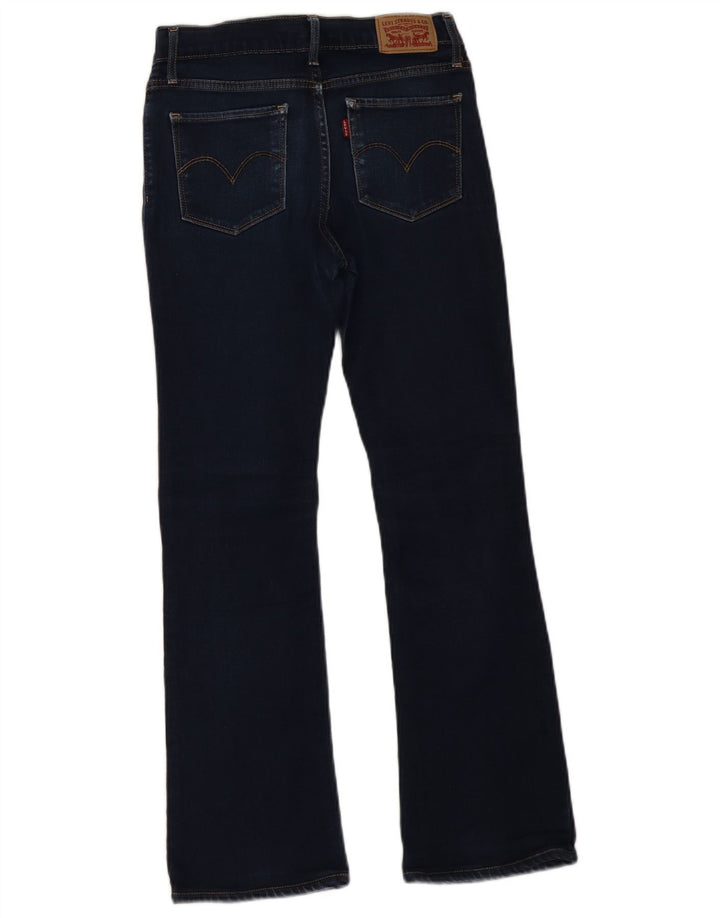 Calça jeans feminina Levi's 715 Bootcut W26 L27 azul marinho algodão