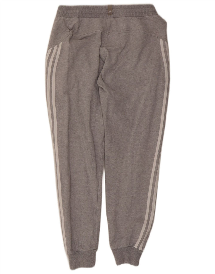 Calça de treino feminina Adidas Joggers cinza médio algodão