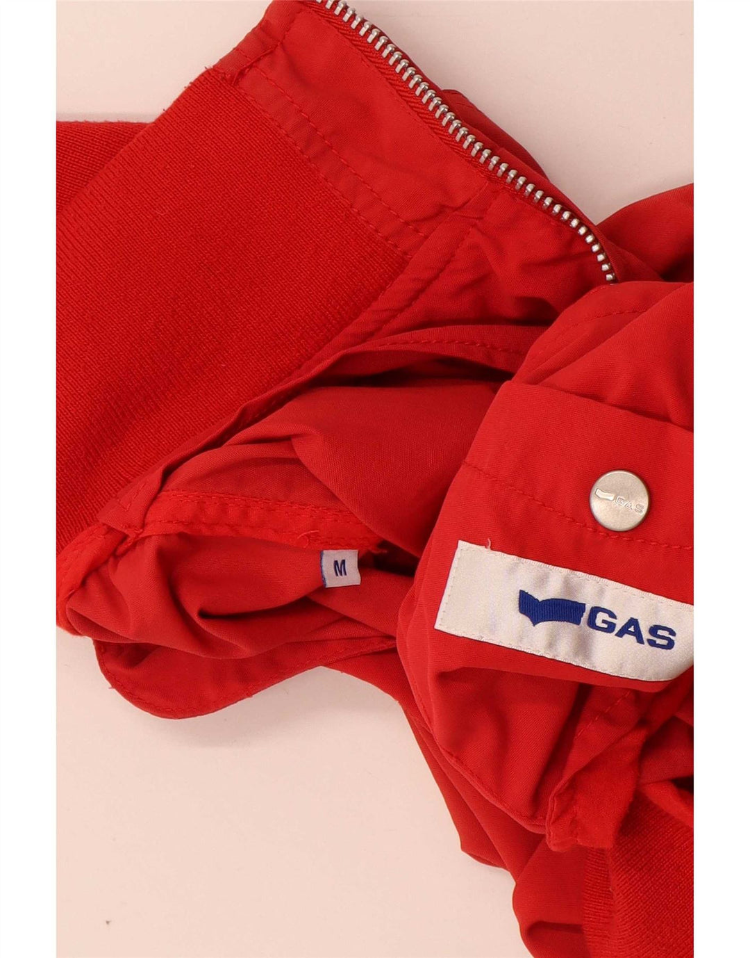 Jaqueta bomber masculina Gas UK 38 poliamida vermelha média
