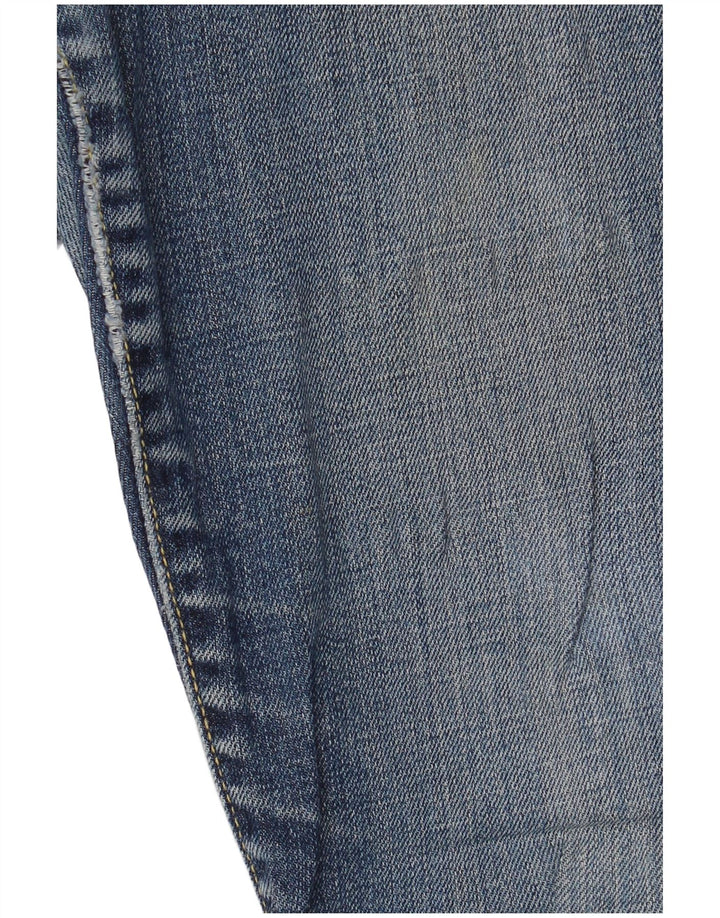 Jeans feminino Levi's cintura média slim US 8 médio W28 L28 algodão azul