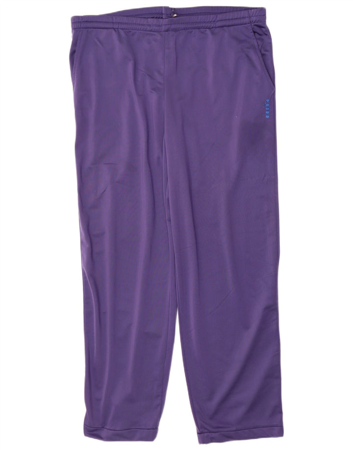 Calça de treino masculina Diadora IT 58 3XL poliéster roxo