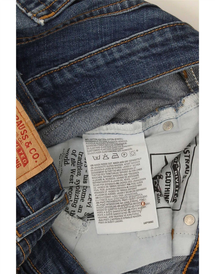 Calça jeans masculina Levi's 529 Curvy Bootcut W32 L32 azul algodão