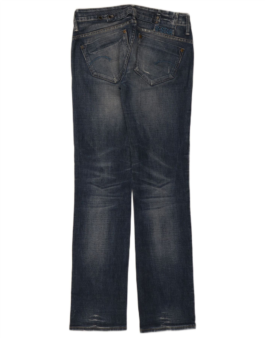 Calça jeans feminina G-Star Bootcut W29 L34 algodão azul