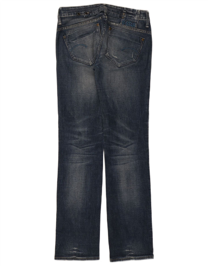 Calça jeans feminina G-Star Bootcut W29 L34 algodão azul