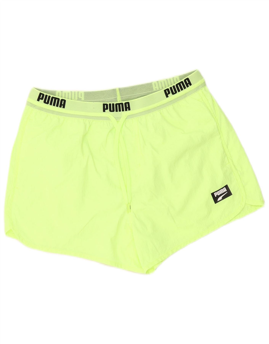 Shorts esportivos gráficos masculinos Puma médio verde poliamida