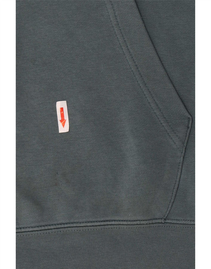 Nike Mens Hoodie Jumper Pequeno Algodão Azul