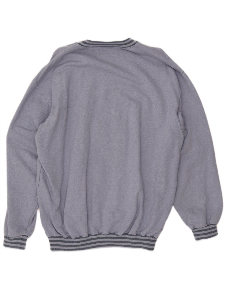 CAMPAGNOLO Masculino Vikings Gráfico Moletom Jumper IT 56 XL Algodão Azul