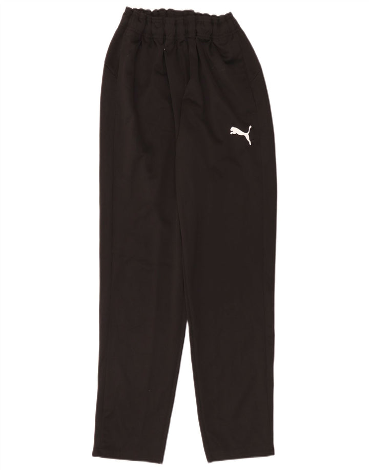 Calça de treino masculina Puma grande poliéster preto